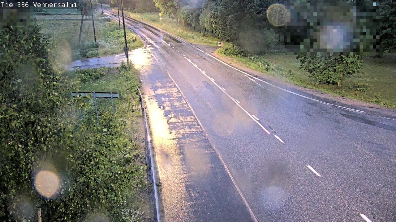 Weather Camera Image Road 536 Kuopio, Vehmersalmi, Kuopio, Pohjois-Savo