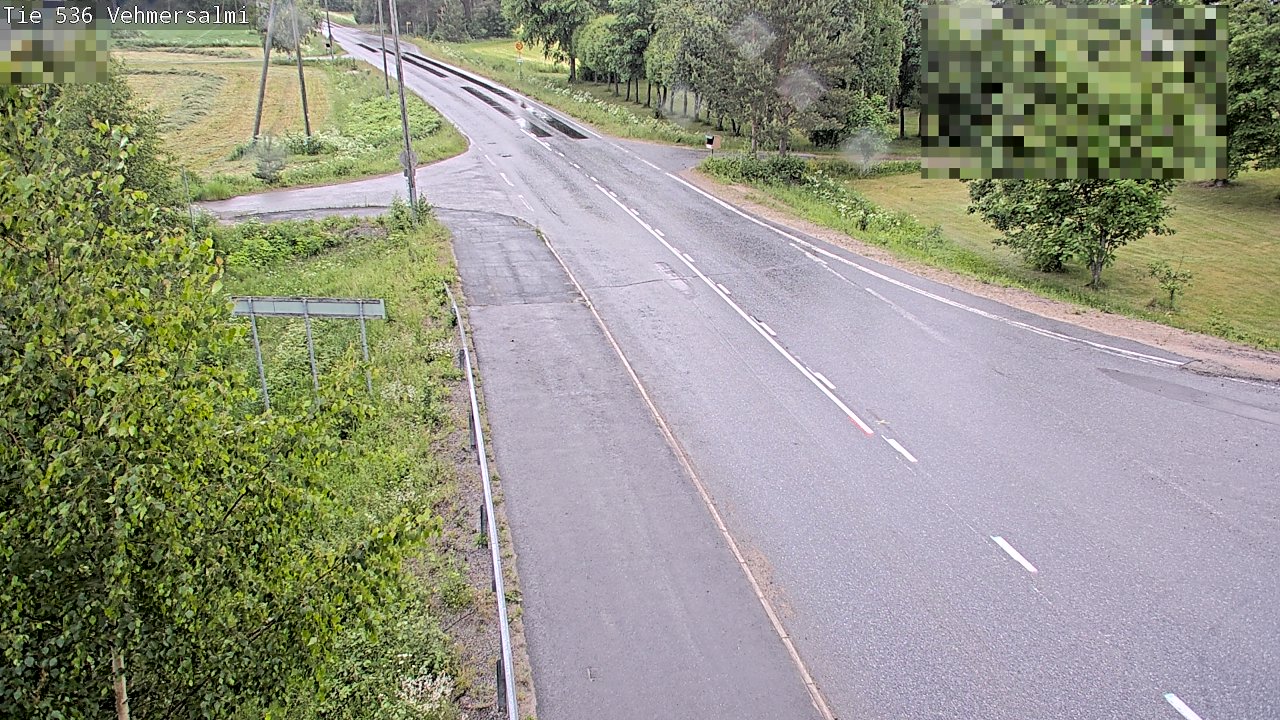 Weather Camera Image Road 536 Kuopio, Vehmersalmi, Kuopio, Pohjois-Savo