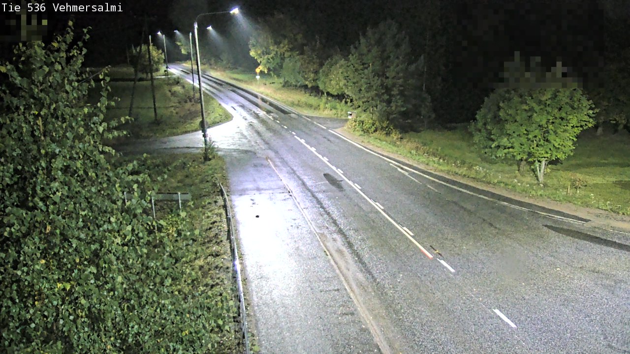 Weather Camera Image Väg 536 Kuopio, Vehmersalmi, Kuopio, Pohjois-Savo