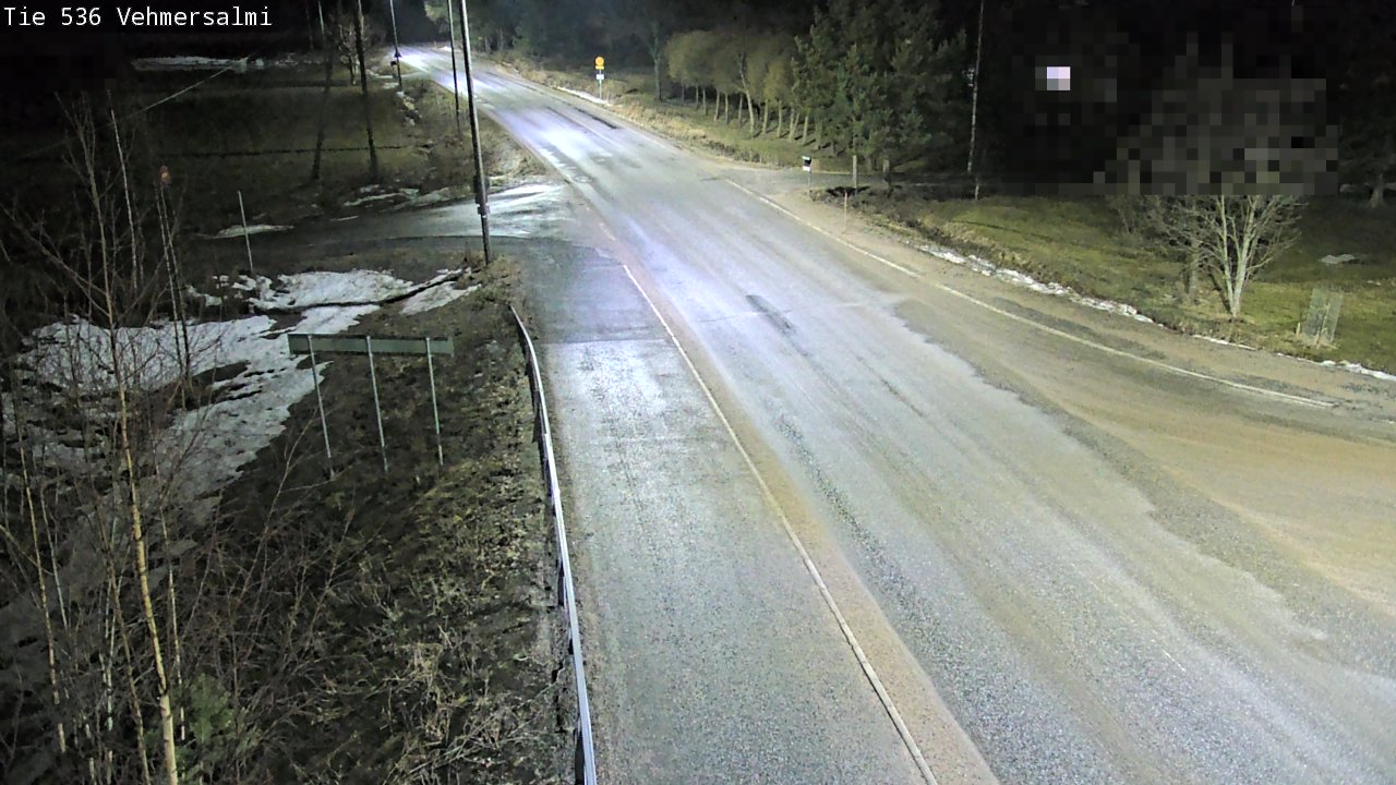 Weather Camera Image Road 536 Kuopio, Vehmersalmi, Kuopio, Pohjois-Savo
