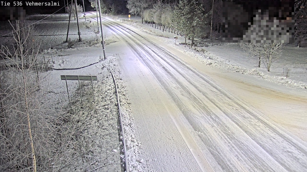 Kelikamerat Kuva Tie 536 Kuopio, Vehmersalmi, Kuopio, Pohjois-Savo