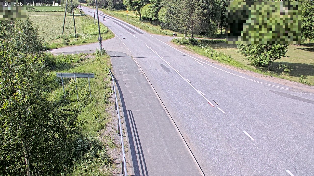 Weather Camera Image Road 536 Kuopio, Vehmersalmi, Kuopio, Pohjois-Savo
