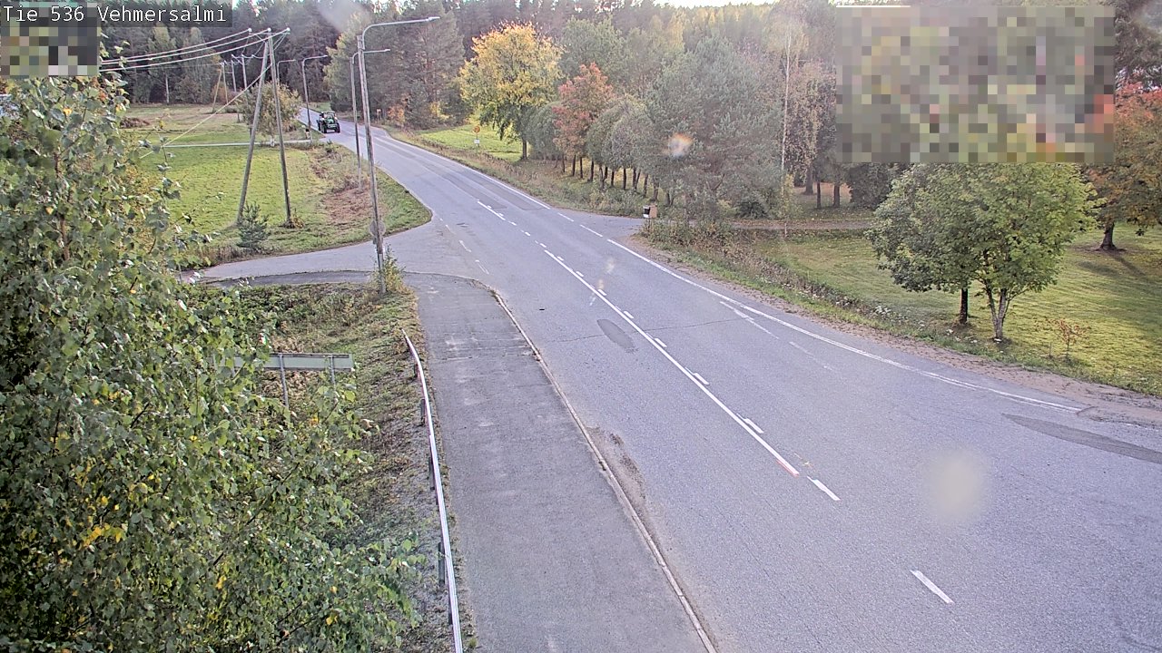 Weather Camera Image Road 536 Kuopio, Vehmersalmi, Kuopio, Pohjois-Savo