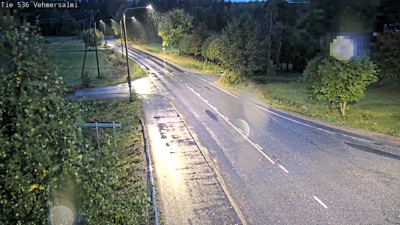 Weather Camera Image Väg 536 Kuopio, Vehmersalmi, Kuopio, Pohjois-Savo