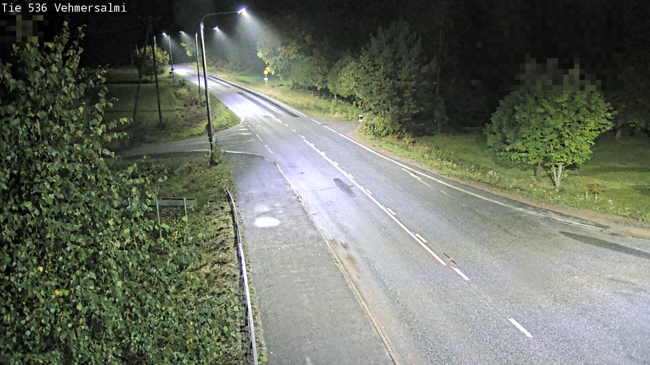 Weather Camera Image Väg 536 Kuopio, Vehmersalmi, Kuopio, Pohjois-Savo