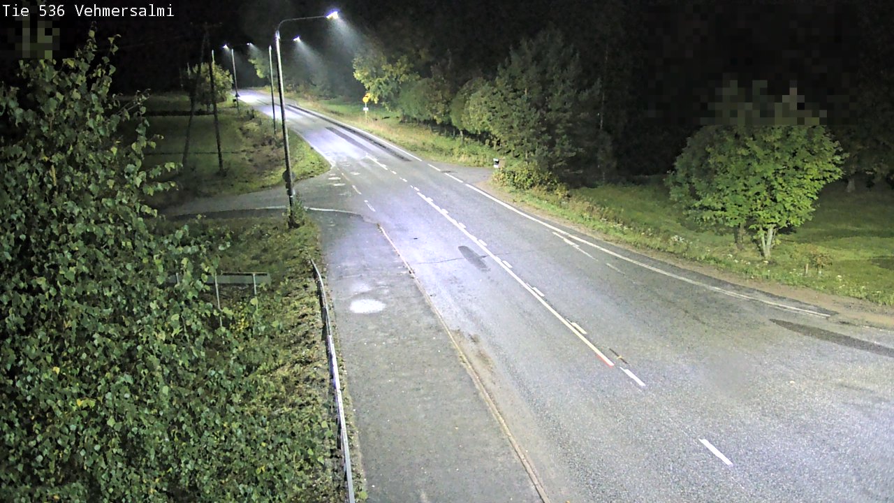 Weather Camera Image Väg 536 Kuopio, Vehmersalmi, Kuopio, Pohjois-Savo
