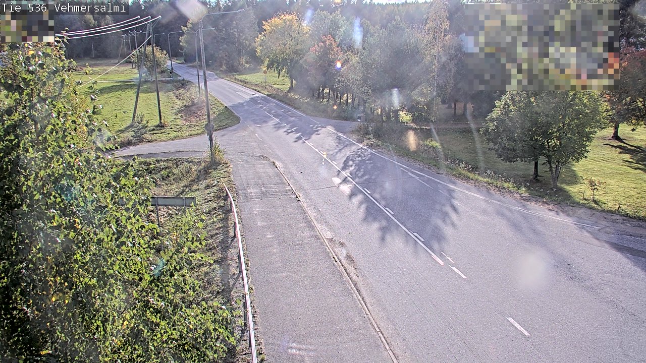 Weather Camera Image Road 536 Kuopio, Vehmersalmi, Kuopio, Pohjois-Savo