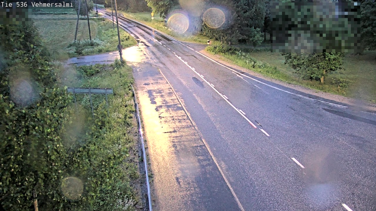 Weather Camera Image Road 536 Kuopio, Vehmersalmi, Kuopio, Pohjois-Savo