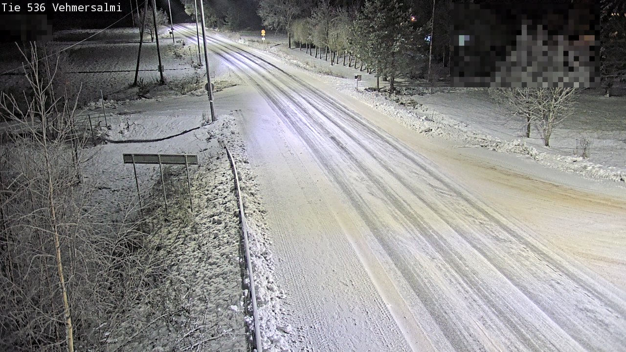 Kelikamerat Kuva Tie 536 Kuopio, Vehmersalmi, Kuopio, Pohjois-Savo