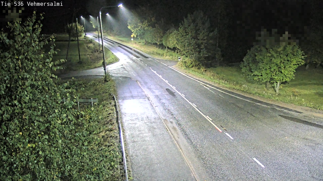 Weather Camera Image Väg 536 Kuopio, Vehmersalmi, Kuopio, Pohjois-Savo