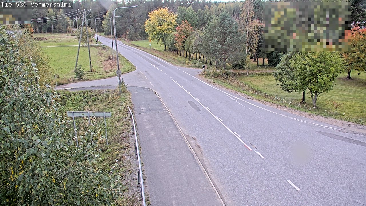 Weather Camera Image Road 536 Kuopio, Vehmersalmi, Kuopio, Pohjois-Savo