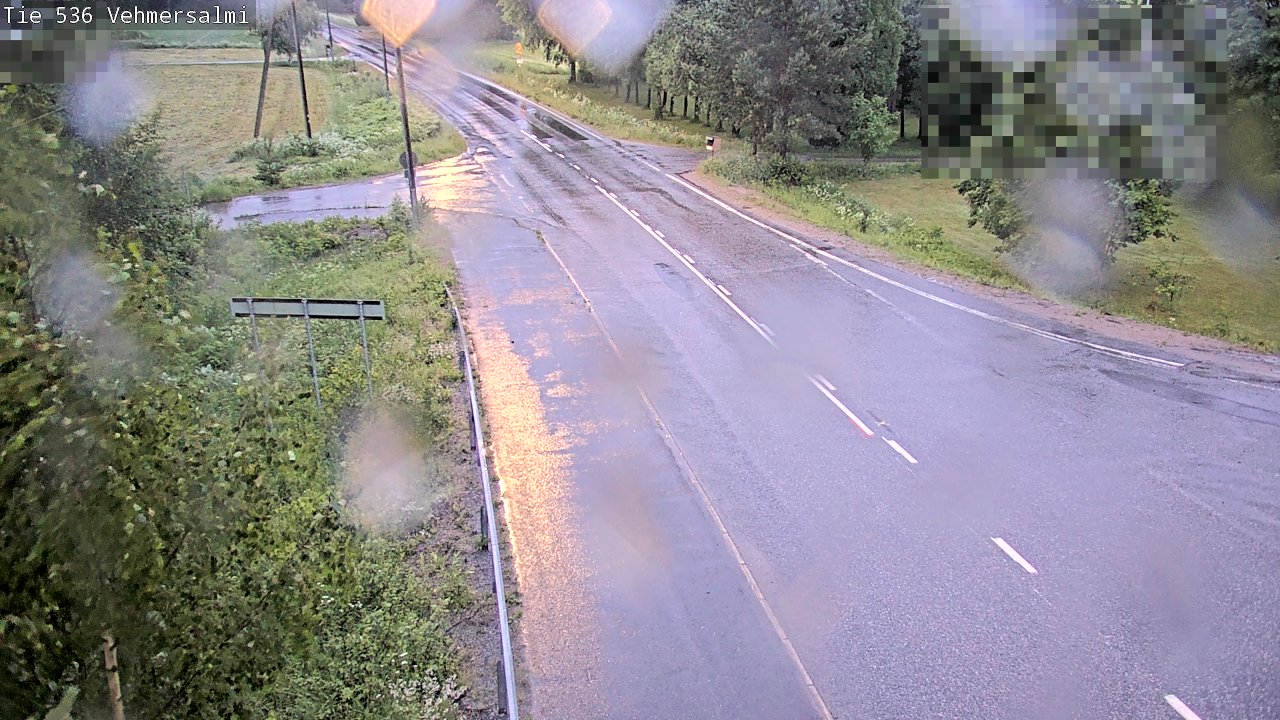 Weather Camera Image Road 536 Kuopio, Vehmersalmi, Kuopio, Pohjois-Savo