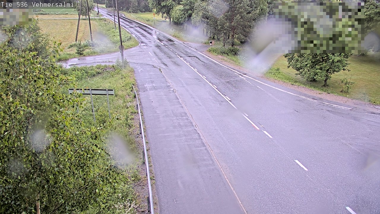 Weather Camera Image Road 536 Kuopio, Vehmersalmi, Kuopio, Pohjois-Savo