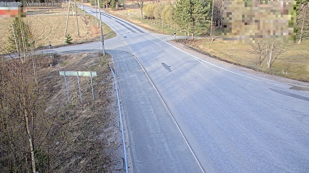 Kelikamerat Kuva Tie 536 Kuopio, Vehmersalmi, Kuopio, Pohjois-Savo
