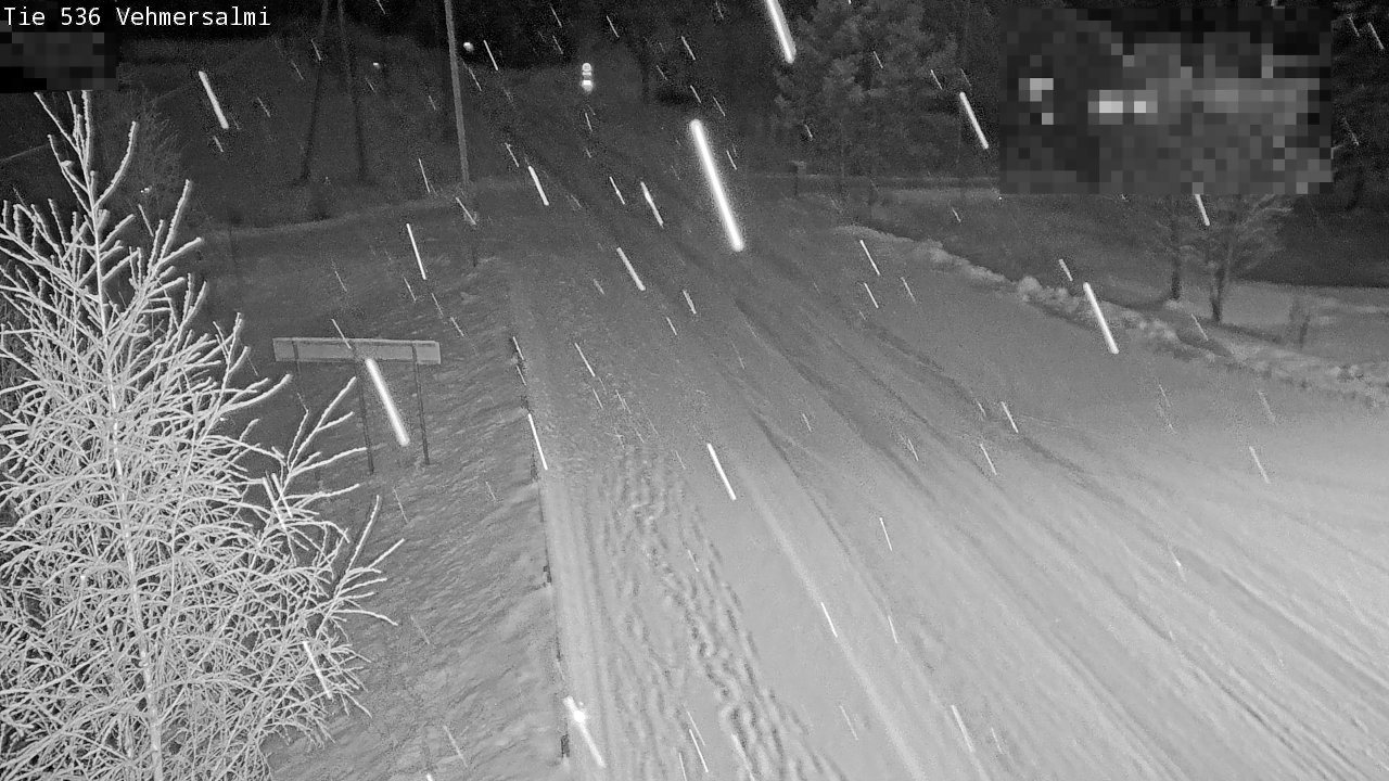 Kelikamerat Kuva Tie 536 Kuopio, Vehmersalmi, Kuopio, Pohjois-Savo