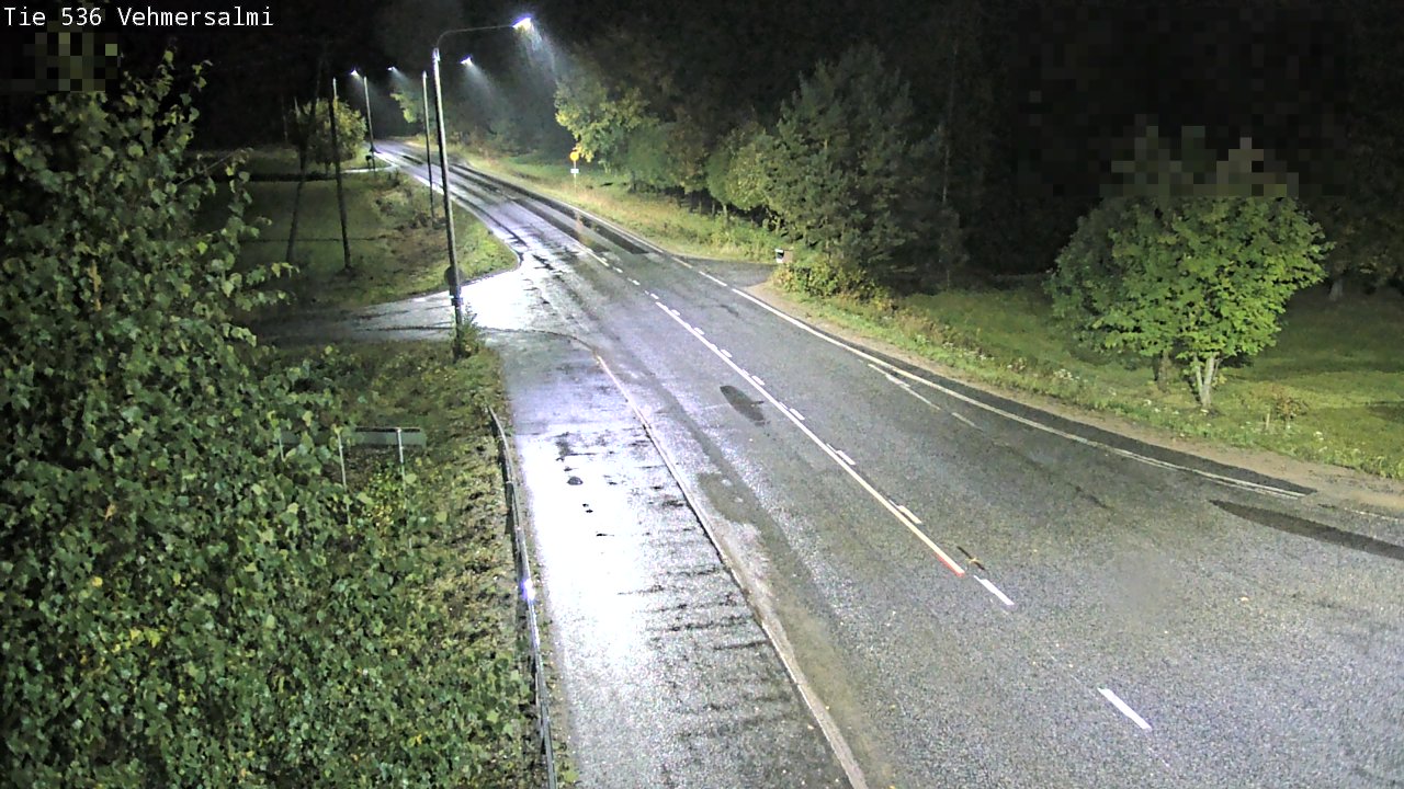 Weather Camera Image Väg 536 Kuopio, Vehmersalmi, Kuopio, Pohjois-Savo