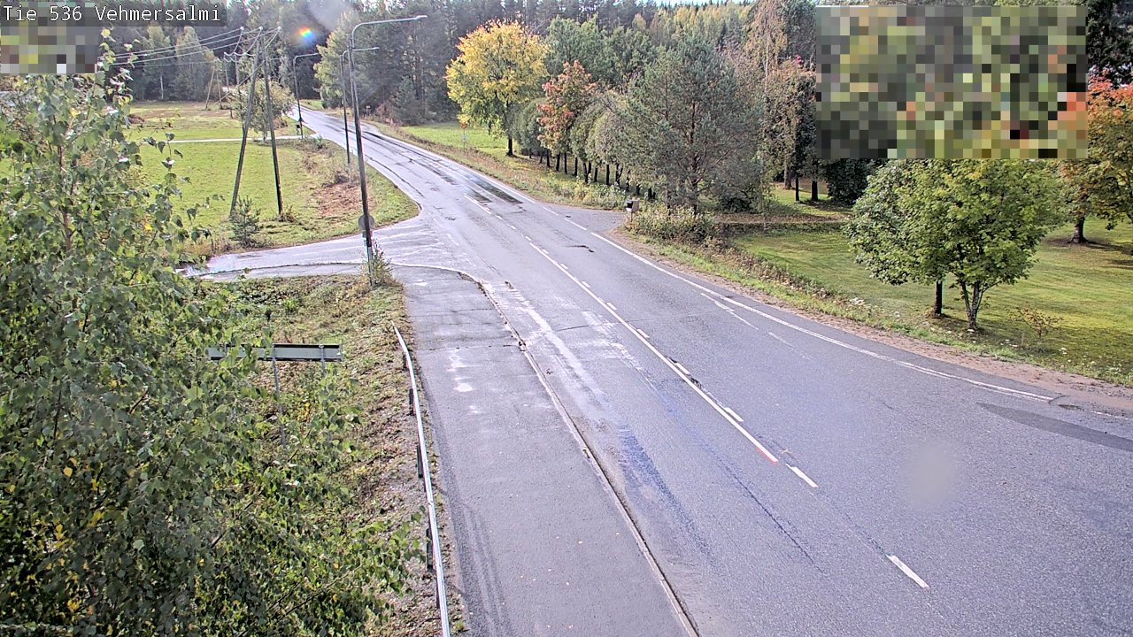 Weather Camera Image Väg 536 Kuopio, Vehmersalmi, Kuopio, Pohjois-Savo
