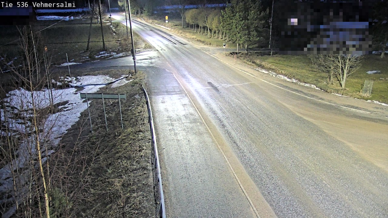 Weather Camera Image Road 536 Kuopio, Vehmersalmi, Kuopio, Pohjois-Savo
