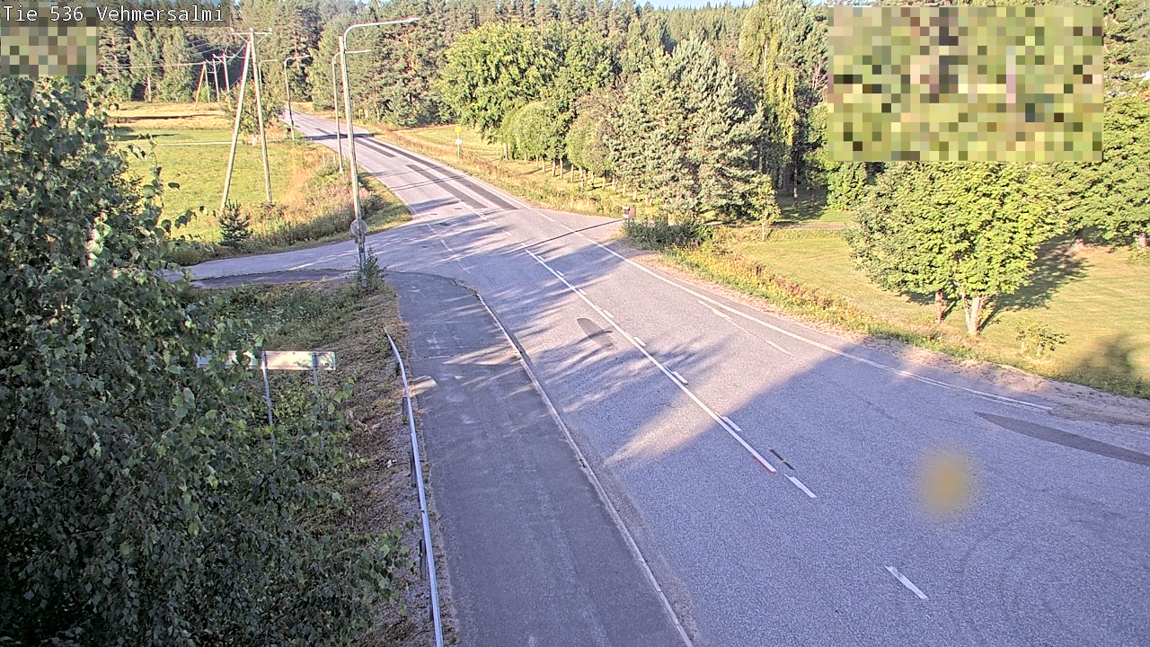 Kelikamerat Kuva Tie 536 Kuopio, Vehmersalmi, Kuopio, Pohjois-Savo