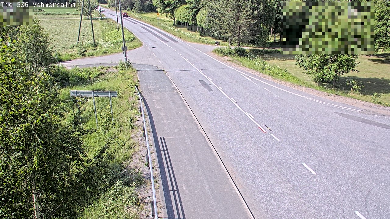 Weather Camera Image Road 536 Kuopio, Vehmersalmi, Kuopio, Pohjois-Savo