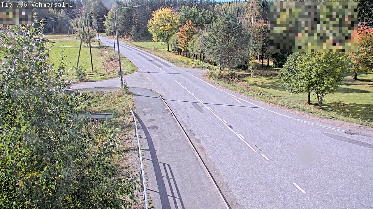 Kelikamerat Kuva Tie 536 Kuopio, Vehmersalmi, Kuopio, Pohjois-Savo
