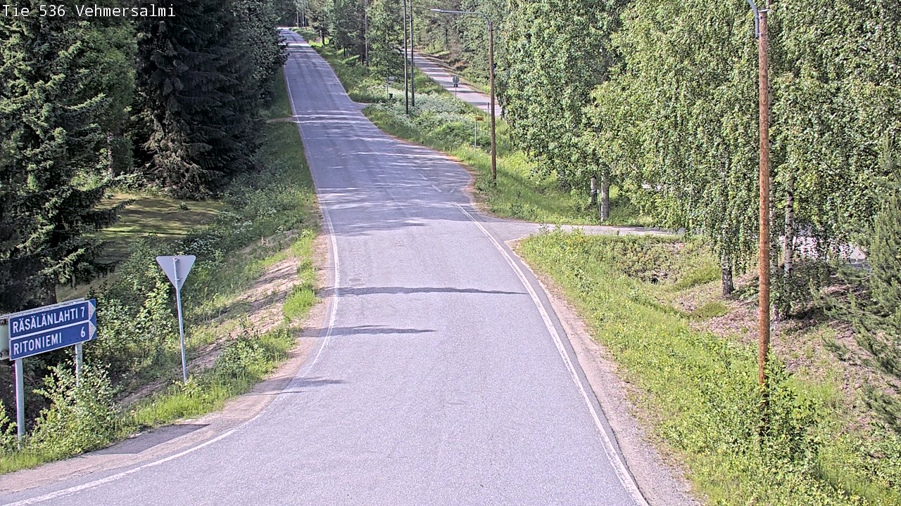 Kelikamerat Kuva Tie 536 Kuopio, Vehmersalmi, Kuopio, Pohjois-Savo