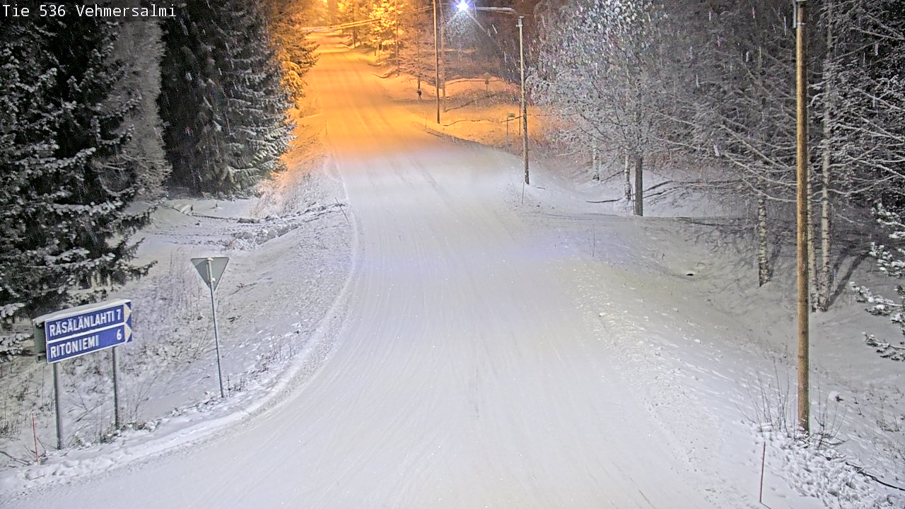 Kelikamerat Kuva Tie 536 Kuopio, Vehmersalmi, Kuopio, Pohjois-Savo