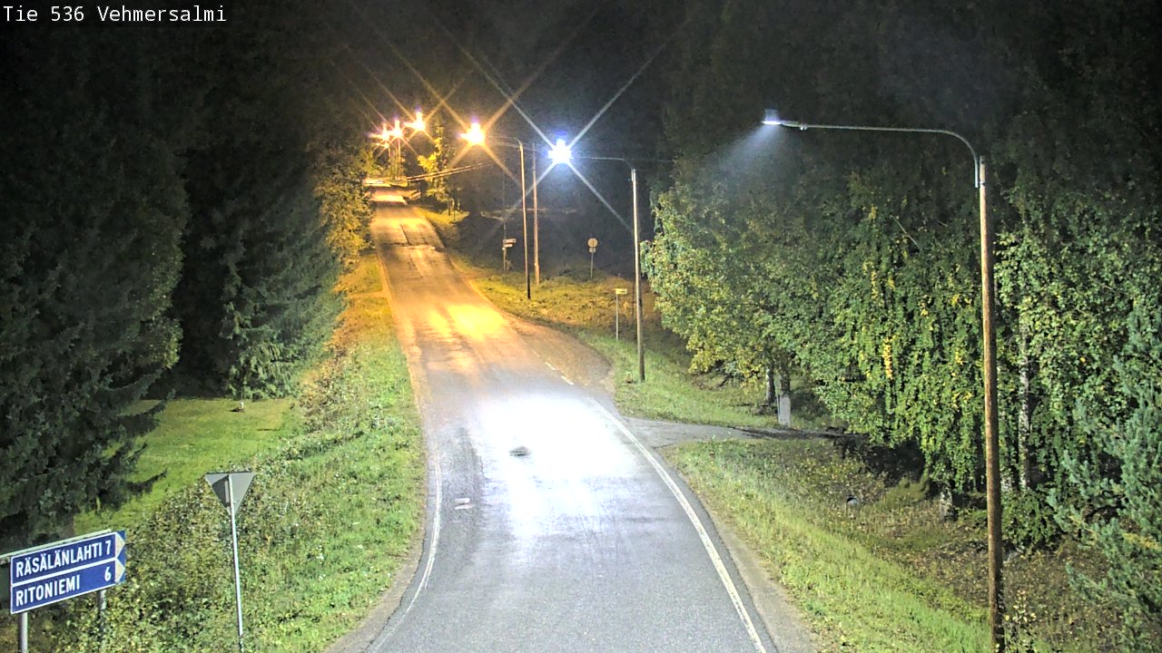 Weather Camera Image Road 536 Kuopio, Vehmersalmi, Kuopio, Pohjois-Savo