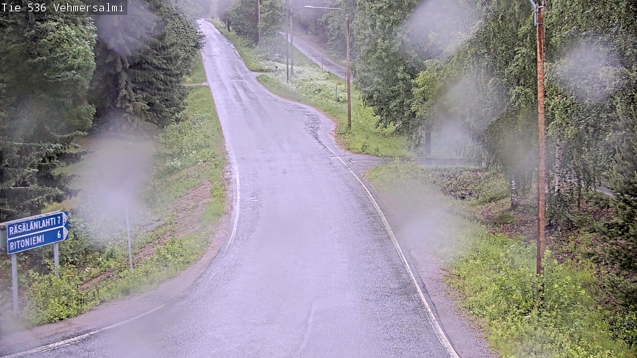 Kelikamerat Kuva Tie 536 Kuopio, Vehmersalmi, Kuopio, Pohjois-Savo
