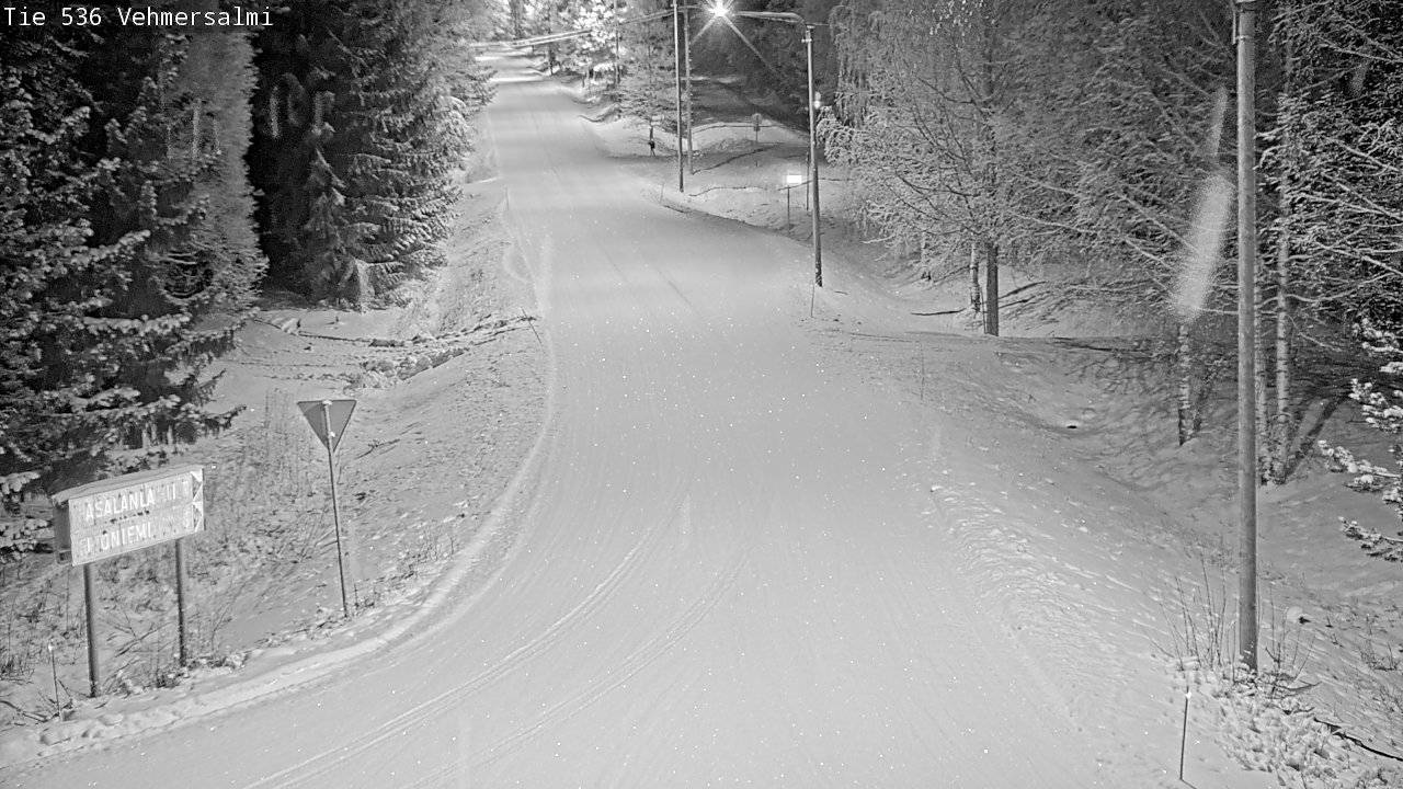 Kelikamerat Kuva Tie 536 Kuopio, Vehmersalmi, Kuopio, Pohjois-Savo