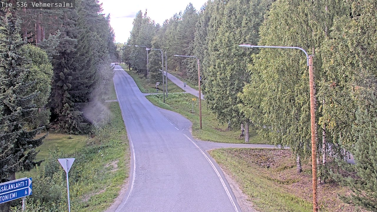 Kelikamerat Kuva Tie 536 Kuopio, Vehmersalmi, Kuopio, Pohjois-Savo