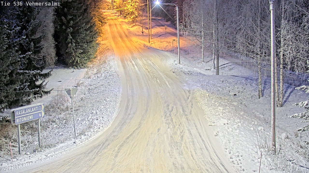 Kelikamerat Kuva Tie 536 Kuopio, Vehmersalmi, Kuopio, Pohjois-Savo