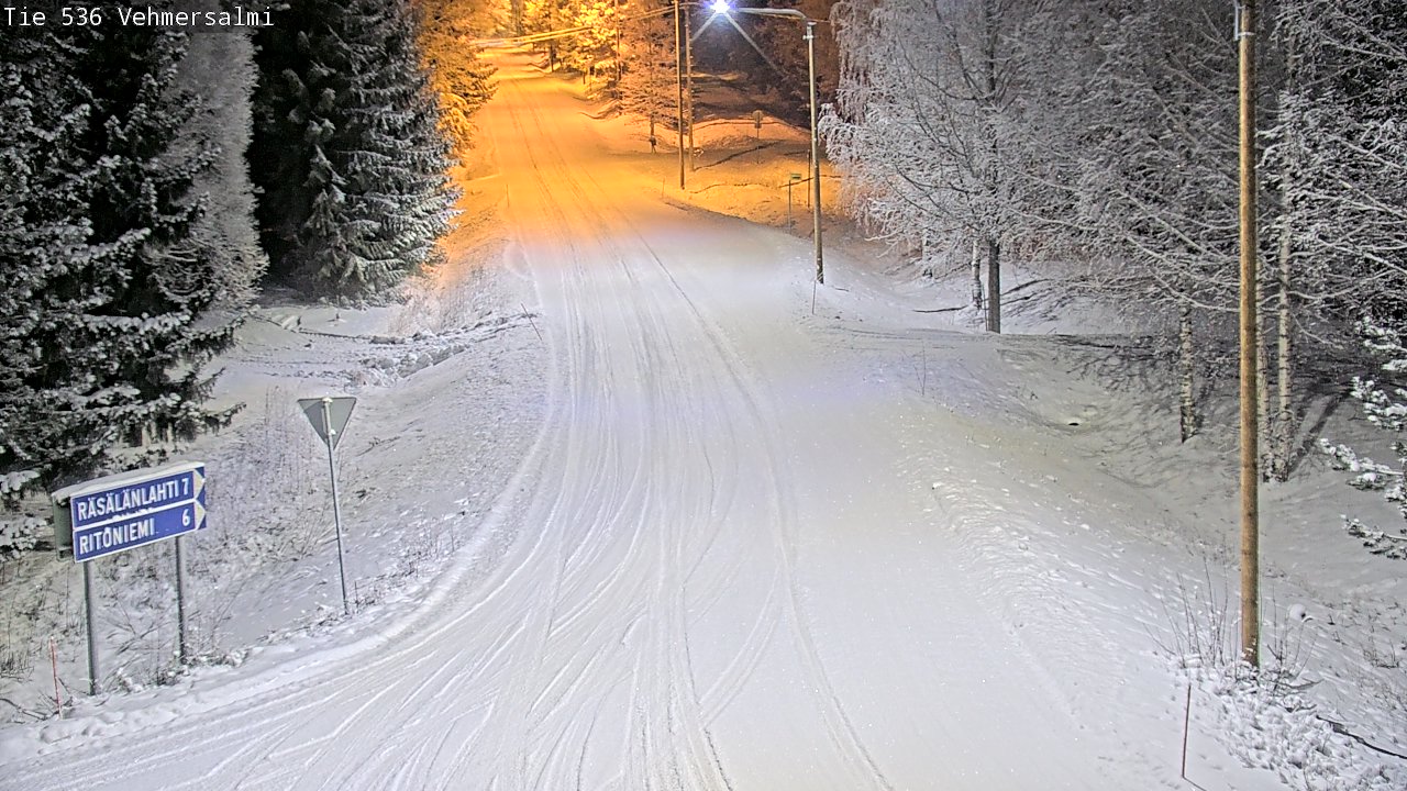 Kelikamerat Kuva Tie 536 Kuopio, Vehmersalmi, Kuopio, Pohjois-Savo