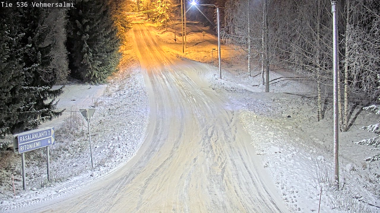 Kelikamerat Kuva Tie 536 Kuopio, Vehmersalmi, Kuopio, Pohjois-Savo