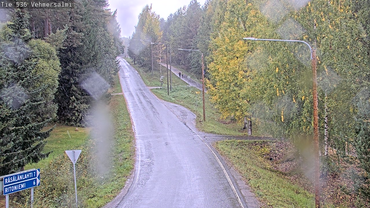 Weather Camera Image Road 536 Kuopio, Vehmersalmi, Kuopio, Pohjois-Savo