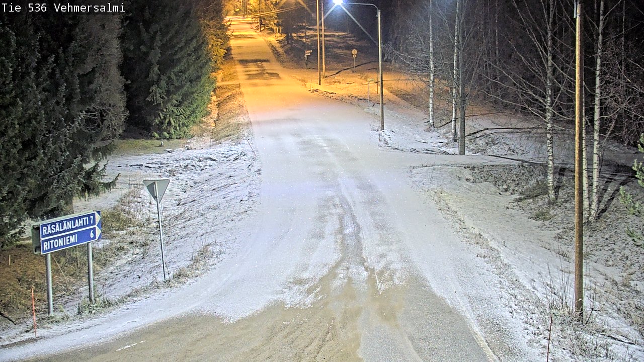 Kelikamerat Kuva Tie 536 Kuopio, Vehmersalmi, Kuopio, Pohjois-Savo