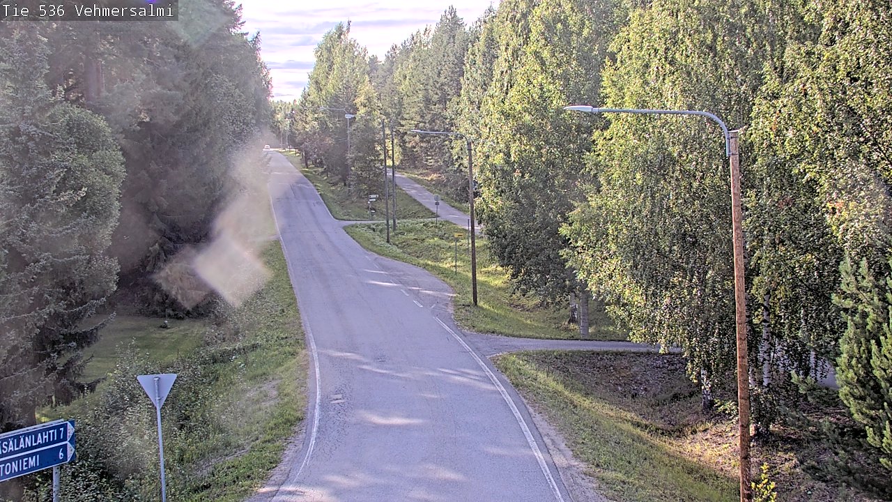Kelikamerat Kuva Tie 536 Kuopio, Vehmersalmi, Kuopio, Pohjois-Savo