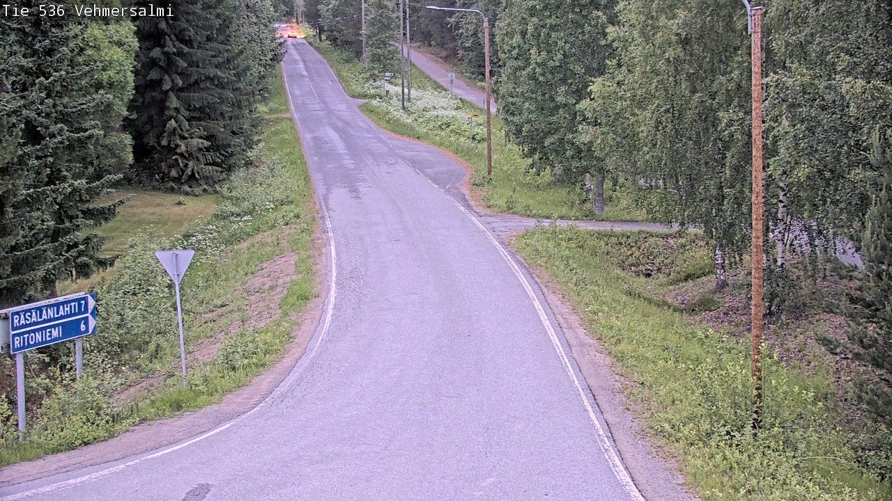 Kelikamerat Kuva Tie 536 Kuopio, Vehmersalmi, Kuopio, Pohjois-Savo