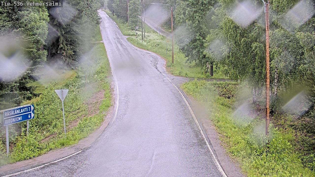 Kelikamerat Kuva Tie 536 Kuopio, Vehmersalmi, Kuopio, Pohjois-Savo