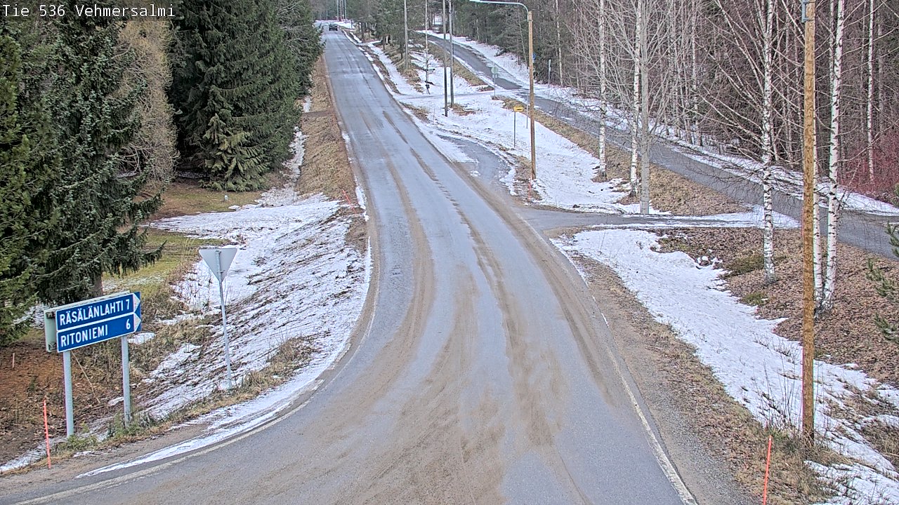 Kelikamerat Kuva Tie 536 Kuopio, Vehmersalmi, Kuopio, Pohjois-Savo