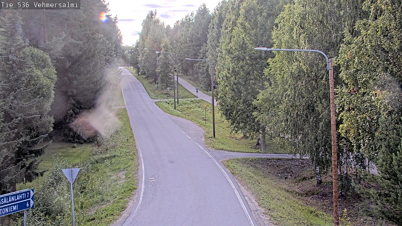 Kelikamerat Kuva Tie 536 Kuopio, Vehmersalmi, Kuopio, Pohjois-Savo