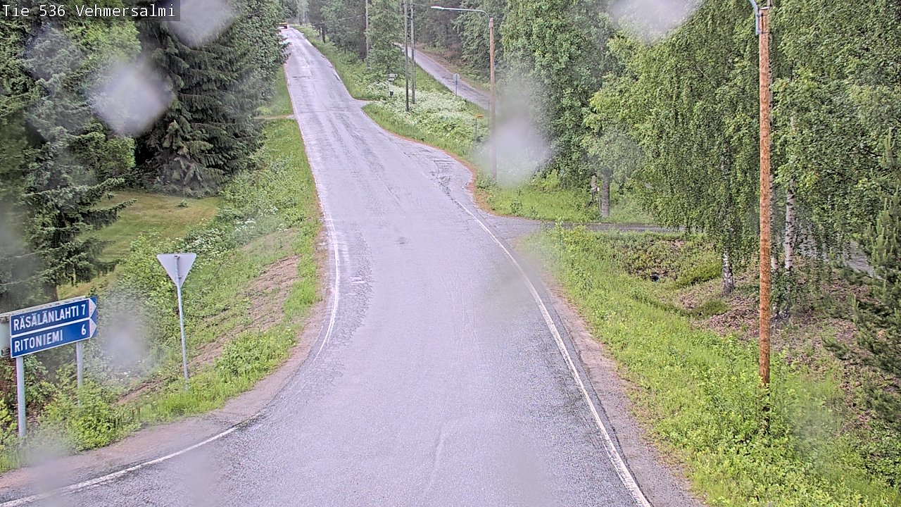 Kelikamerat Kuva Tie 536 Kuopio, Vehmersalmi, Kuopio, Pohjois-Savo