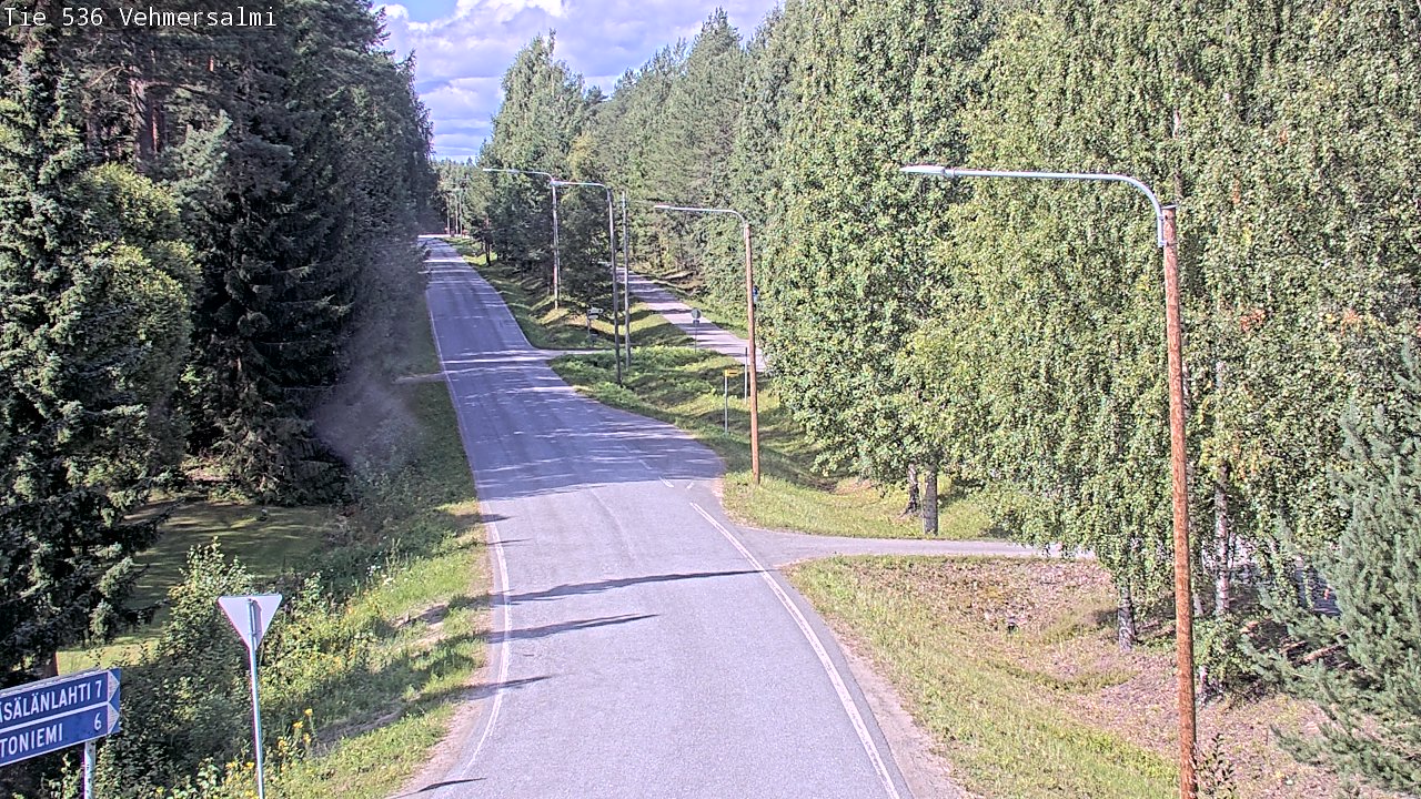 Kelikamerat Kuva Tie 536 Kuopio, Vehmersalmi, Kuopio, Pohjois-Savo
