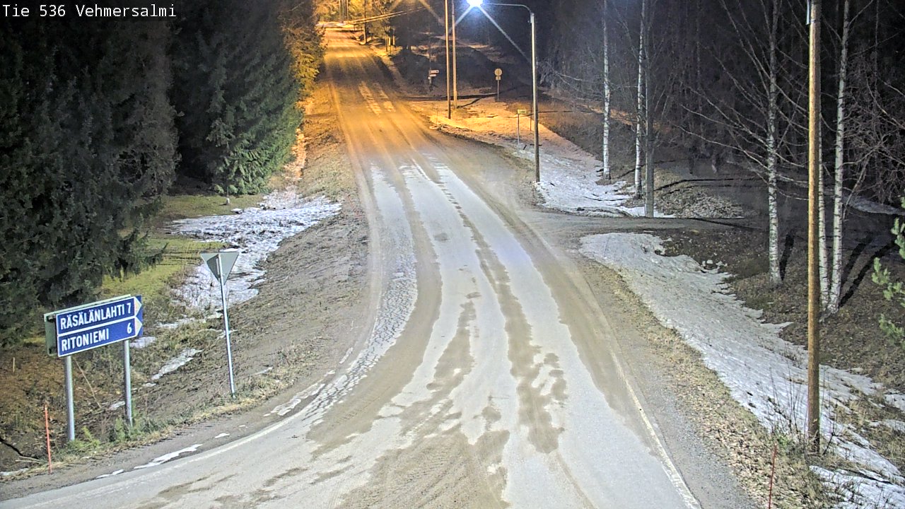 Kelikamerat Kuva Tie 536 Kuopio, Vehmersalmi, Kuopio, Pohjois-Savo