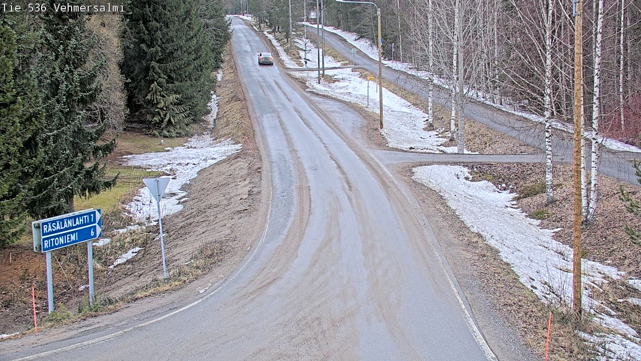 Kelikamerat Kuva Tie 536 Kuopio, Vehmersalmi, Kuopio, Pohjois-Savo