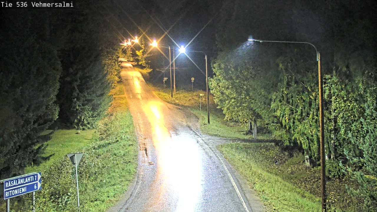 Weather Camera Image Road 536 Kuopio, Vehmersalmi, Kuopio, Pohjois-Savo