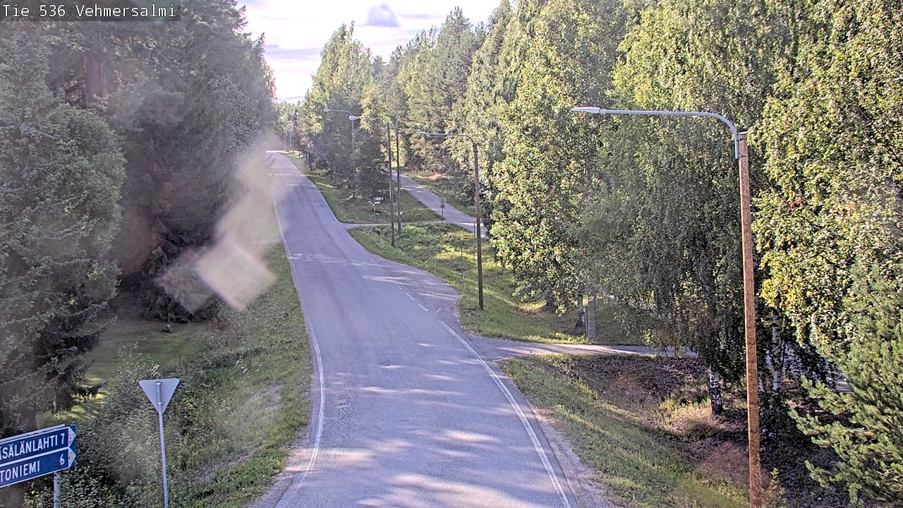 Kelikamerat Kuva Tie 536 Kuopio, Vehmersalmi, Kuopio, Pohjois-Savo