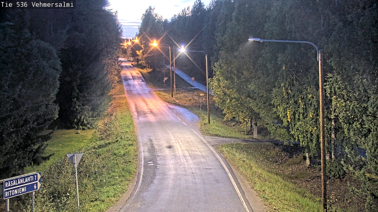 Weather Camera Image Road 536 Kuopio, Vehmersalmi, Kuopio, Pohjois-Savo