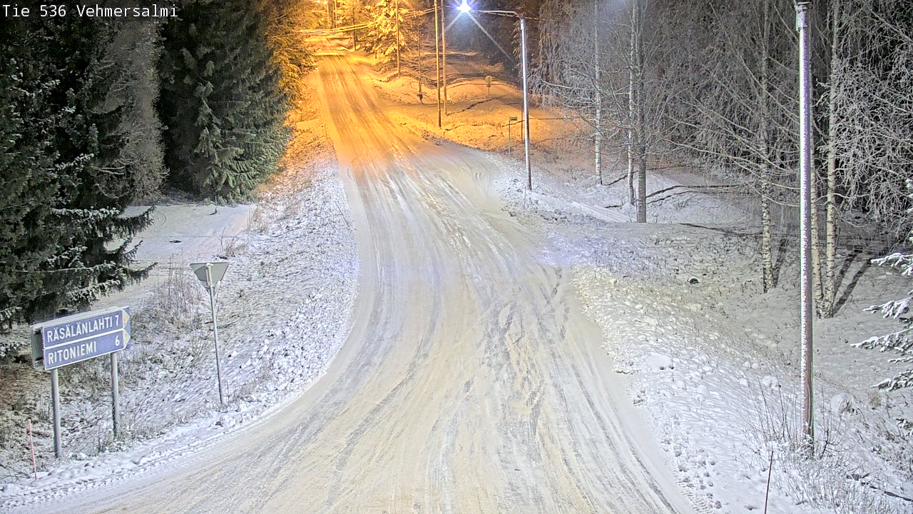 Kelikamerat Kuva Tie 536 Kuopio, Vehmersalmi, Kuopio, Pohjois-Savo