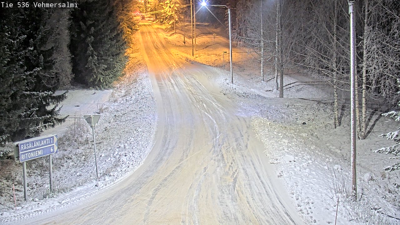 Kelikamerat Kuva Tie 536 Kuopio, Vehmersalmi, Kuopio, Pohjois-Savo